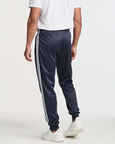 Real Essentials 3 Pack: Men's Tricot Active Athletic Casual Jogger Fleece Lined Sweatpants Pockets (Available in Big & Tall)3