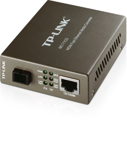 TP-Link 10/100M RJ45 to 100M single-mode SC fiber Converter - MC111CS SMB