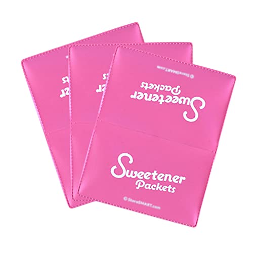 StoreSMART - Sweetener Packet/Folding Plastic Pocket for Sugar and Sweeteners - 5 -Pack - RPP2915SPPK-5