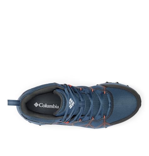 Columbia Mens Peakfreak II Mid Outdry, Mountain/Tangy Orange, 9.5