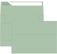 Vista 19 de 100 Paquetes de sobres de papel kraft de 4 x 6 pulgadas para tarjetas de invitación, sobres pequeños A6 autosellantes para bodas, fiestas