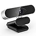 Teaisiy Webcam per PC, Webcam per PC con Microfono HD 1080P 30PFS può Essere Fisso per Videochiamate, Studio, Conferenza, Registrazione e Lavoro, Videocamera USB 2.0 per Desktop, Laptop, Smart TV