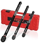 Amazon | トルクレンチ セットプレセット型 3点組 1/2 28-210N.m 1/4 2