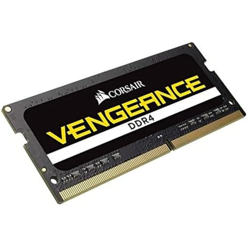 Image of Corsair Vengeance Performance SODIMM Memory 32GB (2x16GB) DDR4 3200MHz CL22 Unbuffered for 8th Generation or Newer Intel Core i7, and AMD Ryzen 4000 Series Notebooks Black