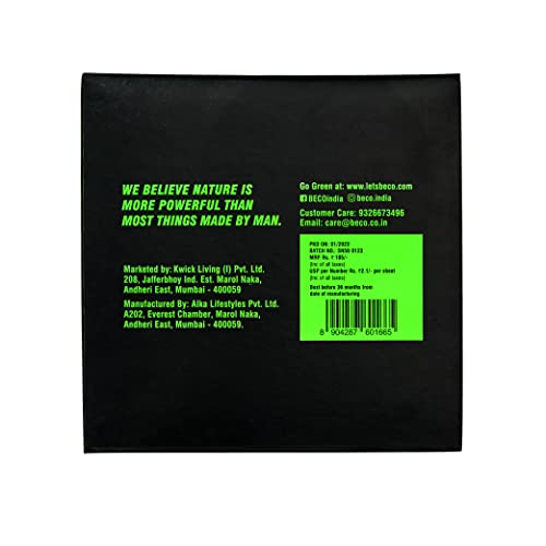 Image of Beco Bamboo Super Soft & Absorbent Serving Tissue Napkins 600 sheets 300 Pulls 2 ply- 100% Natural and Ecofriendly (Pack of 6)