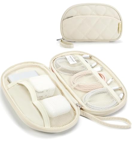 BAGSMART Cord Organizer Travel Cable Bag, Compact Tech Electronic Organizer
