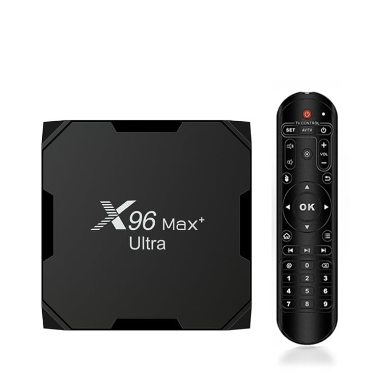 X96 Max+ Ultra Android 11 TV Box Amlogic S905X4 RAM 4GB ROM 64GB AV1 HDMI 8K Dual-WiFi 2.4G 5G Blue Tooth 4.x USB 3.0
