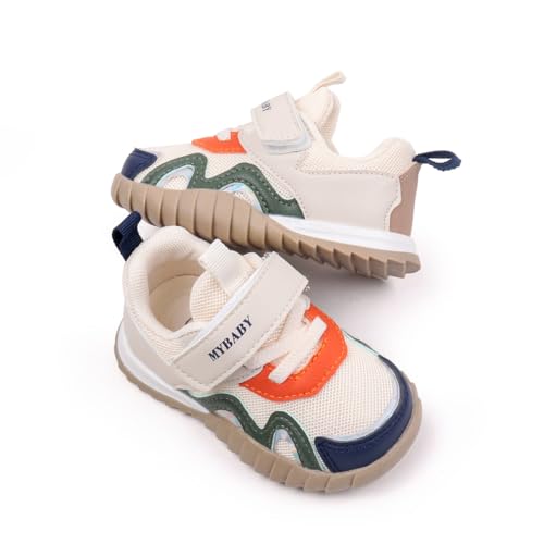 Toddler Baby Boys Girls Rubber Sole Mesh Breathable Running Sneakers, Sport Newborn Infant First Walkers Shoes3