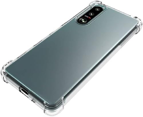 Miniatura 4 de Caso para Sony Xperia 5 III caso claro TPU cuatro esquinas cubierta protectora transparente suave funda
