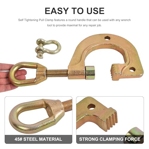 Image of G Style Clamp Body Frame Repair Dent Puller Clamp 3 Ton Frame Back Work G-Style