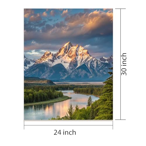 GZZFXXD Personalized Custom 24''x30'' Canvas Prints with Your Photo/your Image Large Wallart Wall Decor for Bedroom Dining room Living room Children's room(Unframed)