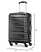 Samsonite Evolve SE Hardside Expandable Luggage with Double Spinner Wheels, Bass Black, Carry-on