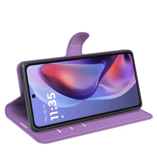 Kezaizhe Coque for Moto G05 4G Housse en Cuir PU TPU Magnétique Protection étui for Motorola Moto G05 E15 G 05 Telephone Portable Portefeuille Fonction...