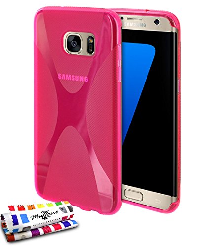 Carcasa Flexible Ultra-Slim SAMSUNG GALAXY S7 EDGE / G935F  de MUZZANO + ESTILETE y PAÑO MUZZANO REGALADOS Cover