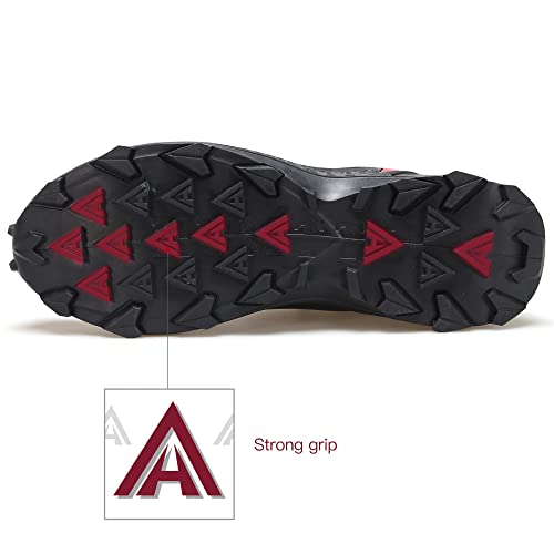 HUMTTO Men's All-Terrain Waterproof Hiking Shoes Lightweight Breathable Trekking Anti Slip Outdoor Trails Shoes4