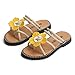 Mädchen sandalen und hausschuhe mädchen sommer flache flip blumen indoor rutschrutsche hausschuhe im freien gehen sandalen strand sandalen