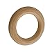 Axe Sickle 55mm Wooden Rings Unfinished Wood Circles for DIY Projects Pendant Connectors Jewelry Making, 25 Pcs