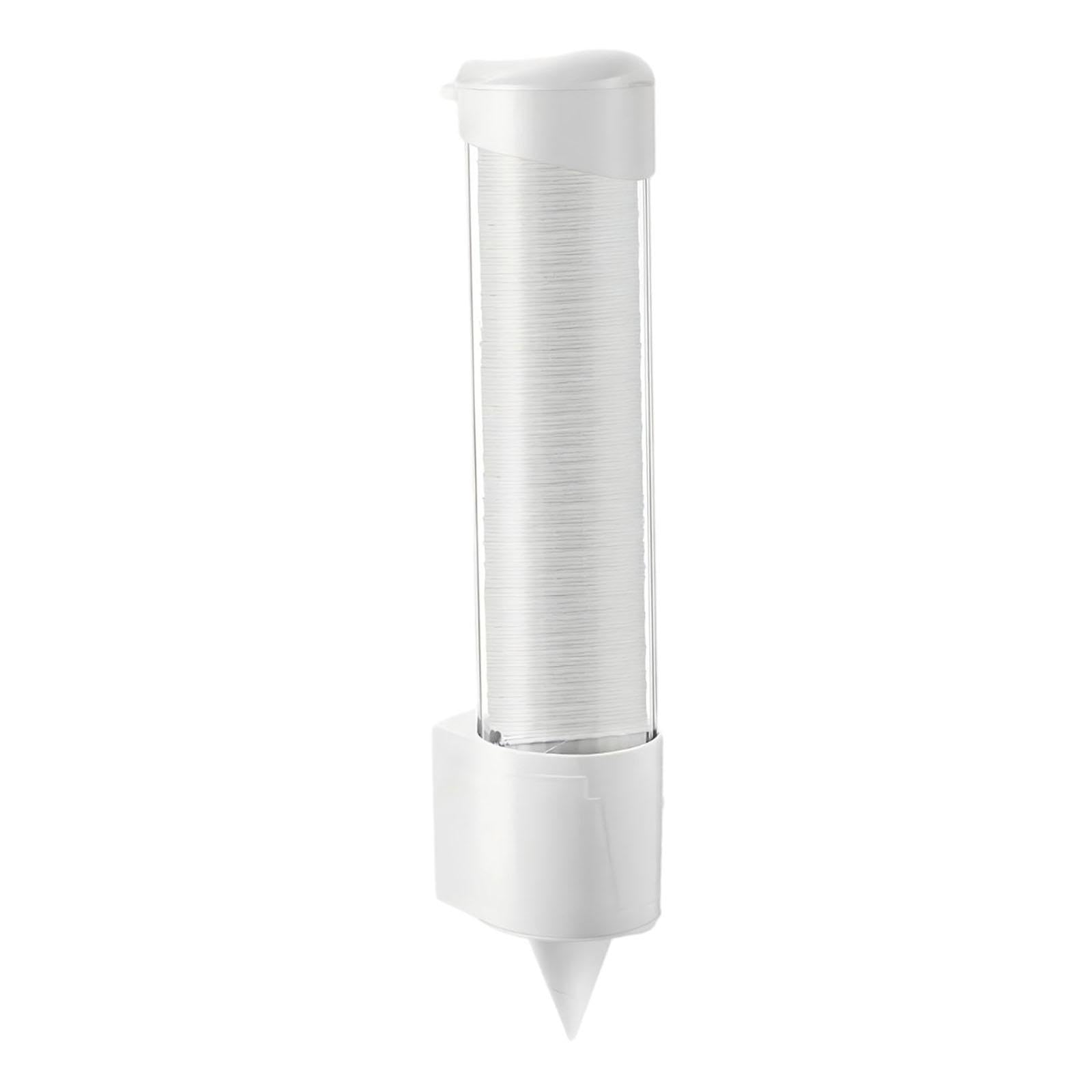 Harilla 400 Pezzi Bicchieri per Granita Coni da 4oz con Porta Bicchieri da Muro Antiperdite E Robusti Adatti per Feste Sport Ufficio attività Manuali, Bianco