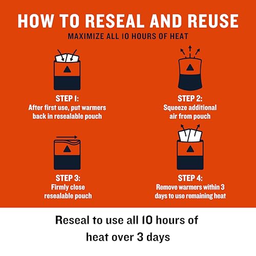 Ignik Resealable Multiple-Use Hand Warmers for 10 Hours of Heat Across 72 Hours - Image 5