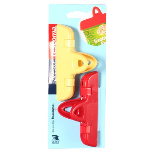 Tescoma Bag Clip cm 11-2 Pcs Presto, Assorted, 21.5 x 8.5 x 4.1 cm