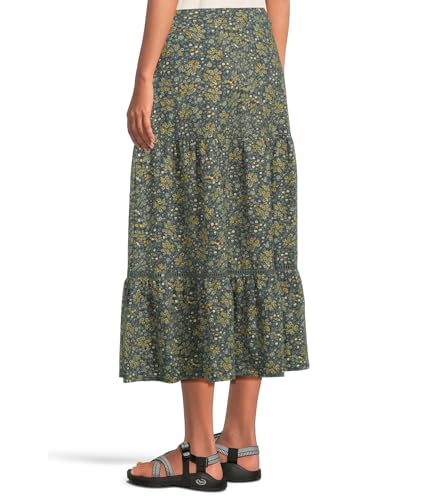 Toad&Co Marigold Tiered Midi Skirt3