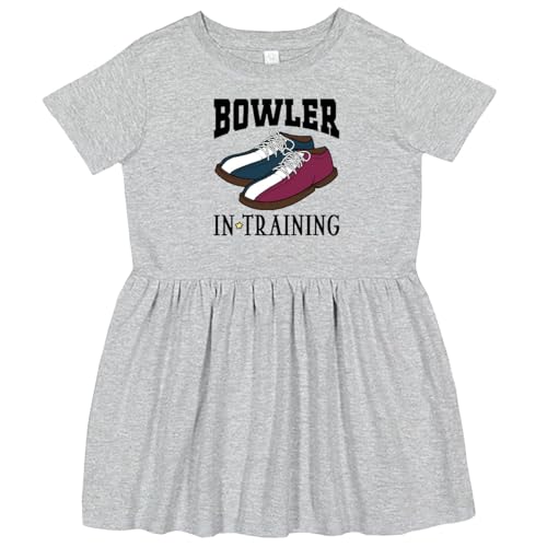 inktastic Future Bowler Bowling Shoes Toddler Dress