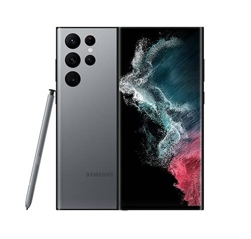 Smartphone Samsung Galaxy S22 Ultra 5G SM S908B 512 GB Dual SIM 6,8 Zoll 4 Kameras Octa Core Graphite / Grau