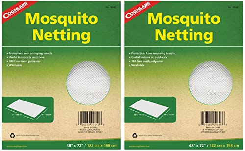 Coghlans 9648 Fine Mesh Mosquito Net (2 Pack)