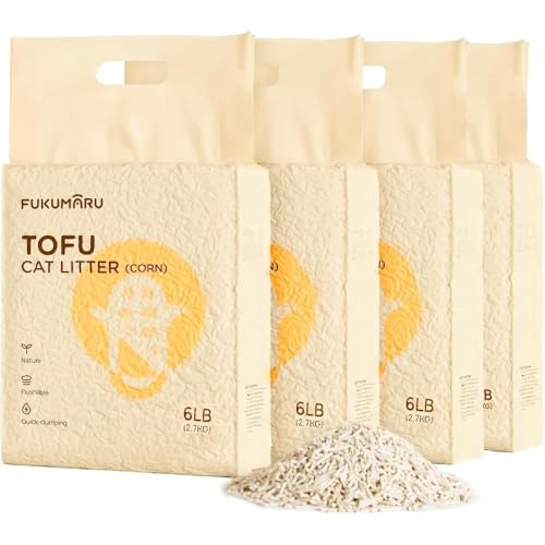 FUKUMAR Arena Aglomerante para Gatos con Pellets de Maíz 10,8 kg | 100% Vegetal • Alta Absorción • Bajo Polvo • Formato Grande