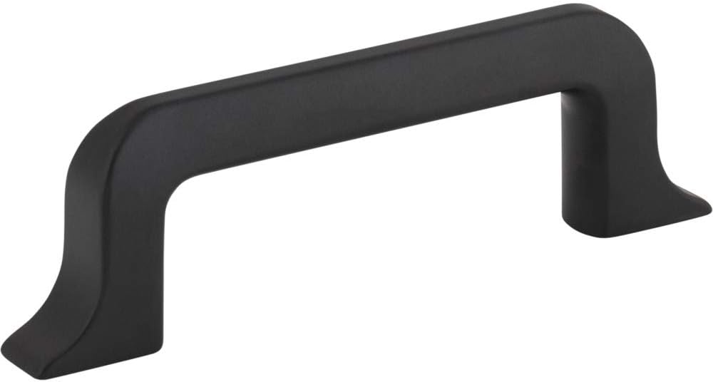 Jeffrey Alexander 3 Center-to-Center Matte Black Callie Cabinet Pull