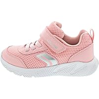 Geox Girls Sprintye 11 (Little Big Kid) Sneaker, Salmon, 6