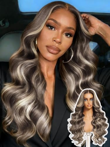 Image of Sunber Natural Loose Wave 13x4 Lace Frontal Human Hair Wigs 26inch