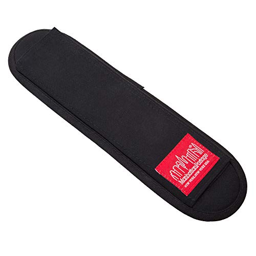 Manhattan Portage Shoulder Pad Large (Black, Hook & Loop, Strap, Thick Padding, Adjustable, 2.5 Inches Wide, 1000D, Comfort, One Size) #TOP13