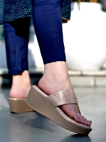 Image of Shoetopia Classic Heeled Kolhapuri For Women & Girls