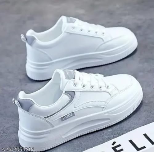 Image of Women Casual Stylish Sneakers I Cushioned Insole I All Day Comfortable I Lightweight and Stylish Shoes for Girls