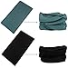 6 Stück Nahtlose Bandanas Multifunktionstuch Schal - Elastiche Multifunktion Stirnband Gaiter Balaclava Gesichtsmaske Kopfbedeckung UV Residenz für Yoga Laufen Wandern Radfahren Motorradfahren