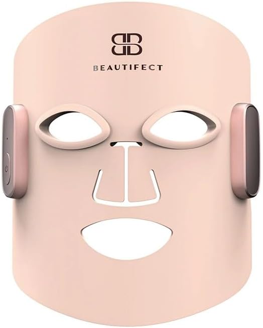 LED Face Mask, 7 Advanced Light Modes, Clinical-Grade Skin Therapy, Anti-Ageing & Acne Treatment, Flexible Silicone, USB-C Rechargeable, All Skin Types