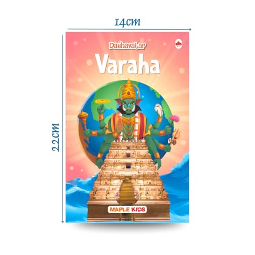 Image of Story Books for Kids - Dashavatar (Set of 10 Stories) - Matsya, Kurma, Varaha, Narasimha, Vamana, Parashurama, Rama, Krishna, Buddha, Kalki - ... - Read Aloud to Infants, Toddlers - Age 3+