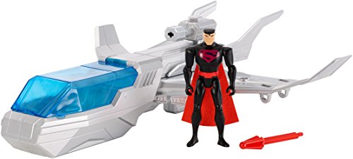 DC Justice League Action Superman & Justice 1 Vehicle, 4.5"