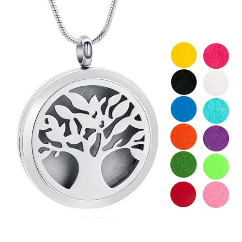 Collar difusor aromático eléctrico con 12 fieltros