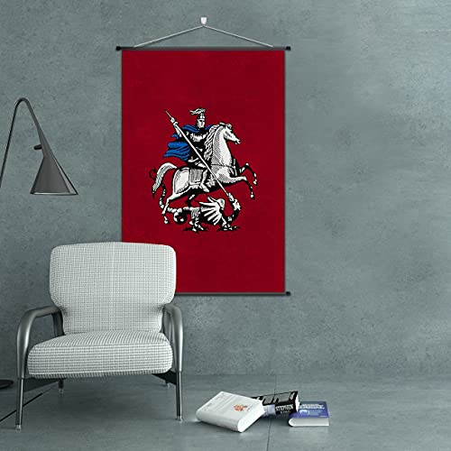 Decoración de pared medieval con póster de escudo de armas del Gran Ducado de Moscú 3