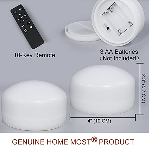 Image of 2-Pack Large Halloween Pumpkin Lights with Remote and Timer - White Pumpkin Lights Battery Operated Halloween Decor - Bright Jack-O-Lantern Decorations