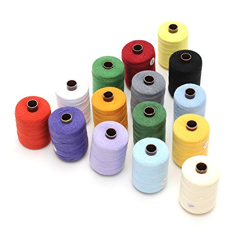 Keimixjia Polyester Sewing Threads 24 Colors 1000 Yards Each Spools Sewing Kit For Hand & Machine Sewing #TOP6