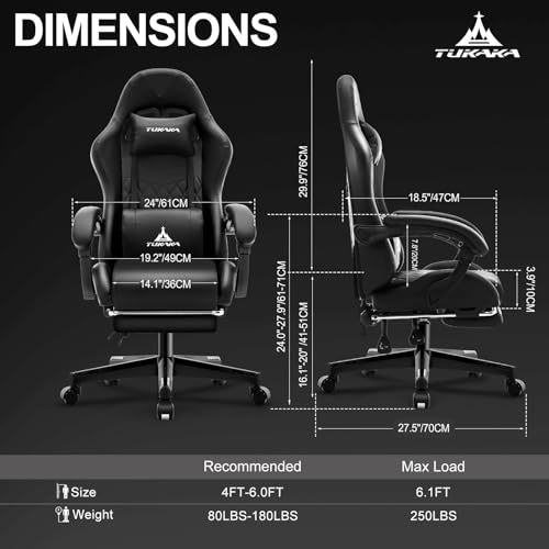 TUKAKA Gaming Chair TK2412 の商品画像 2