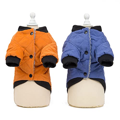 Pulls d'hiver classiques pour chiens et petits chiots veste en coton