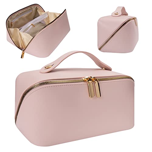 XASRVIR LADIES MAKEUP BAG LARGE CAPACITY TRAVEL MAKEUP BAG PORTABLE