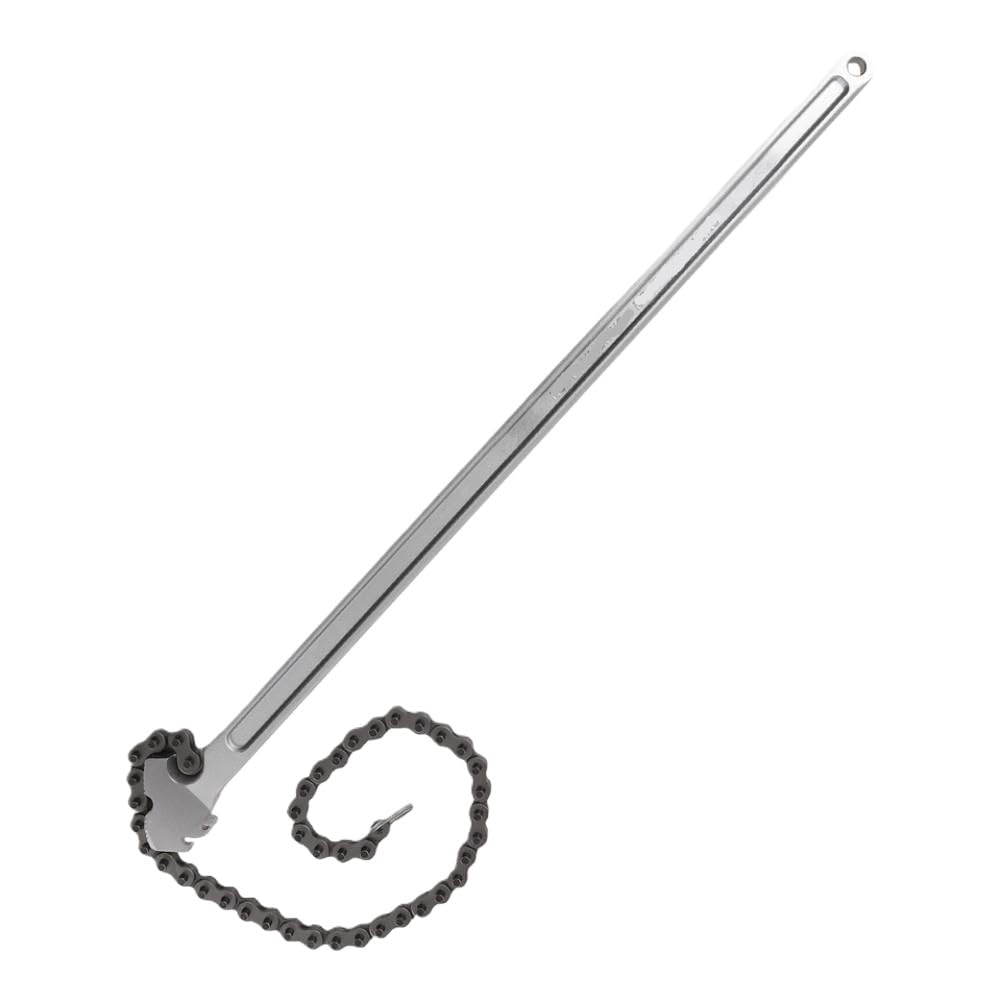 xuzBSWmhq Chain Wrench 24 Inch CRV Plumbing Tool 6.7 Inch Capacity(Ships from: United States)