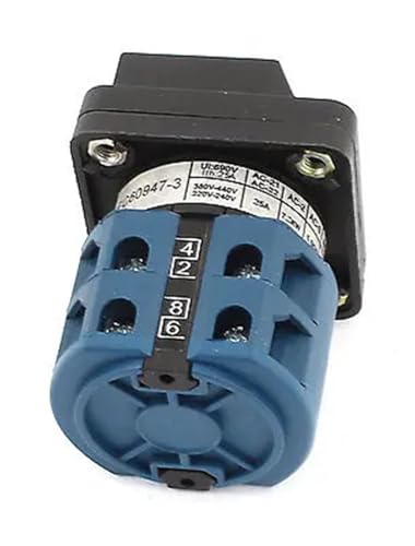 Interruptor de leva rotatorio SZW26-25B202/2 selector trifásico de 690V con 3 posiciones 3