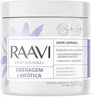 Raavi Creme Drenagem Linfática 500G