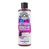 Chemical Guys CWS20716 Extreme Bodywash & Wax Foaming Car Wash Soap (Works with Foam Cannons, Foam Guns or Bucket Washes), 16 oz., Grape Scent